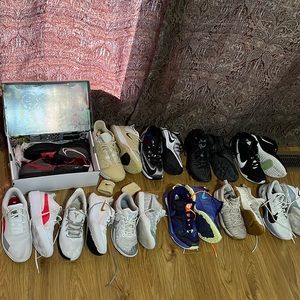 Nike, puma, Kobe, pgs, kds, freak 2, air max, other basketball shoes.